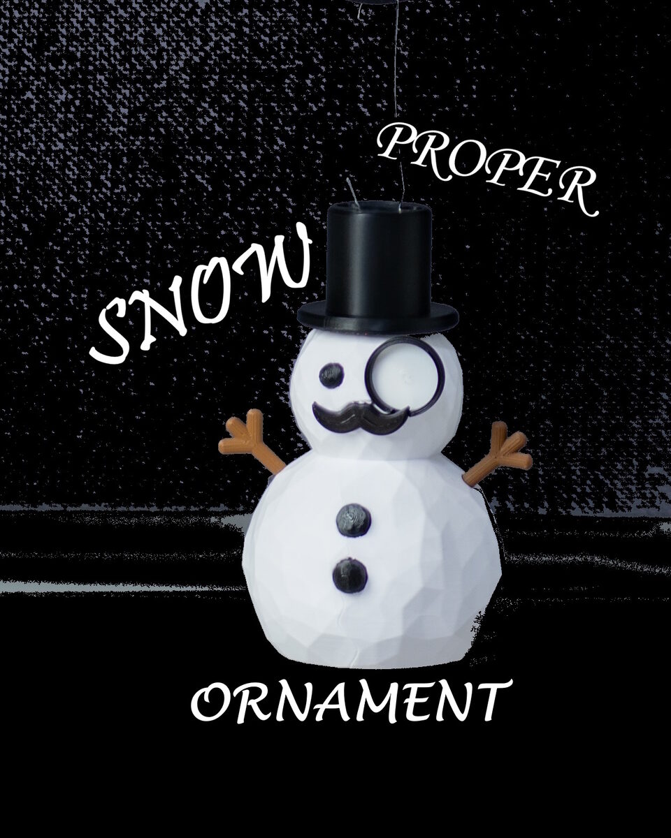 Snowman Ornament2 - Eric Pratt